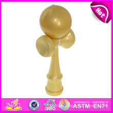 Hohe Qualität Kendama Spielzeug, Großhandel Kendama Set, Holz Geschicklichkeitsspielzeug Kendama, Holz Kendama Spielzeug mit 18 * 6 * 7 cm W01A016